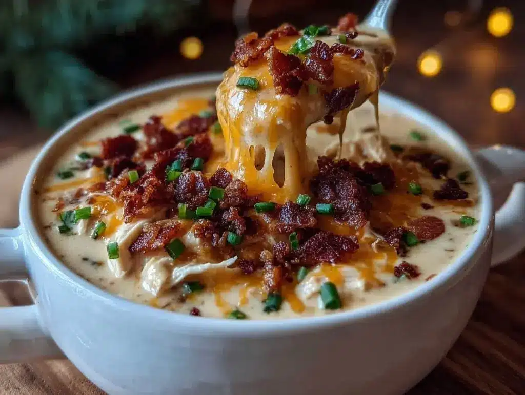 Loaded Bacon Chicken Cheddar Soup - featured image