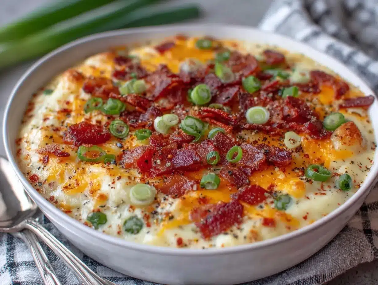 loaded baked potato soup preparation steps