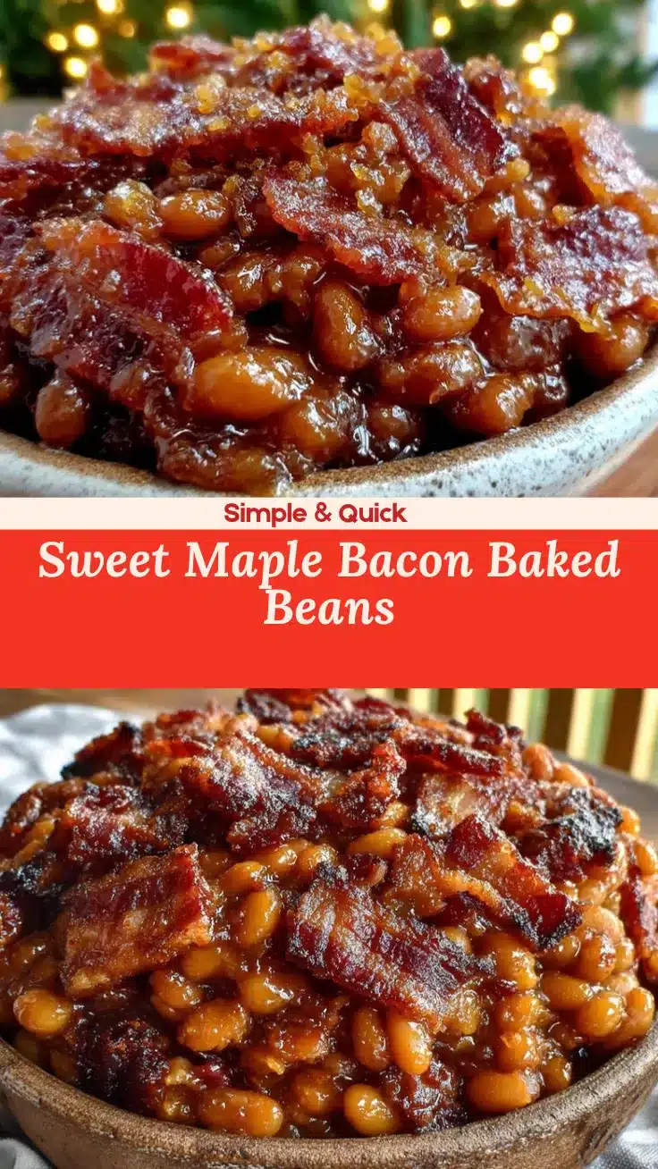 maple baked beans with bacon recipe