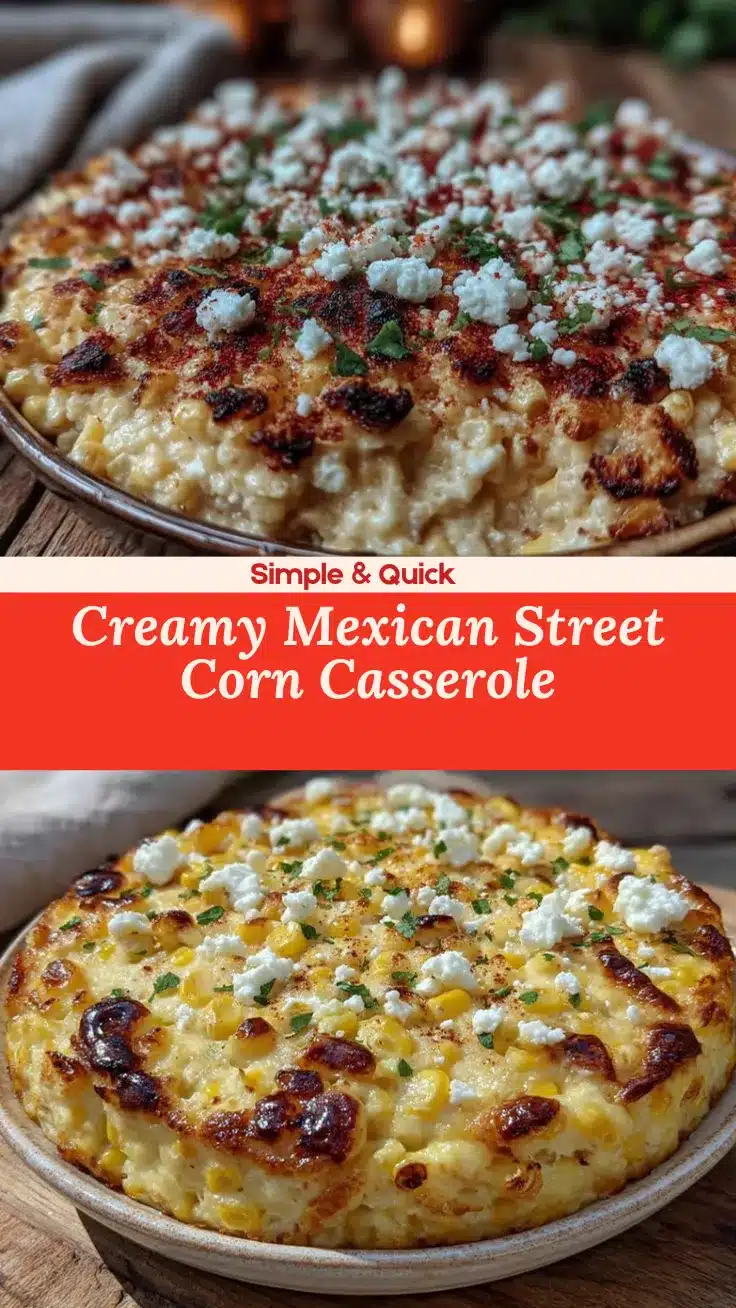 mexican street corn casserole recipe