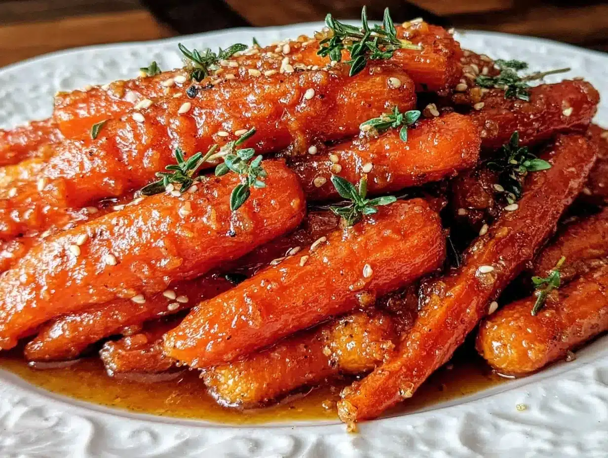 miso glazed roasted carrots preparation steps