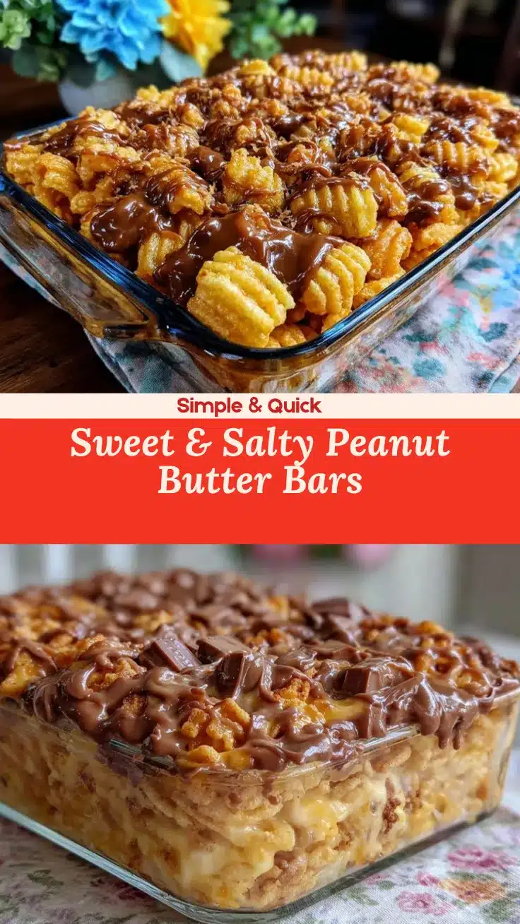 Peanut Butter Fritos Bars recipe