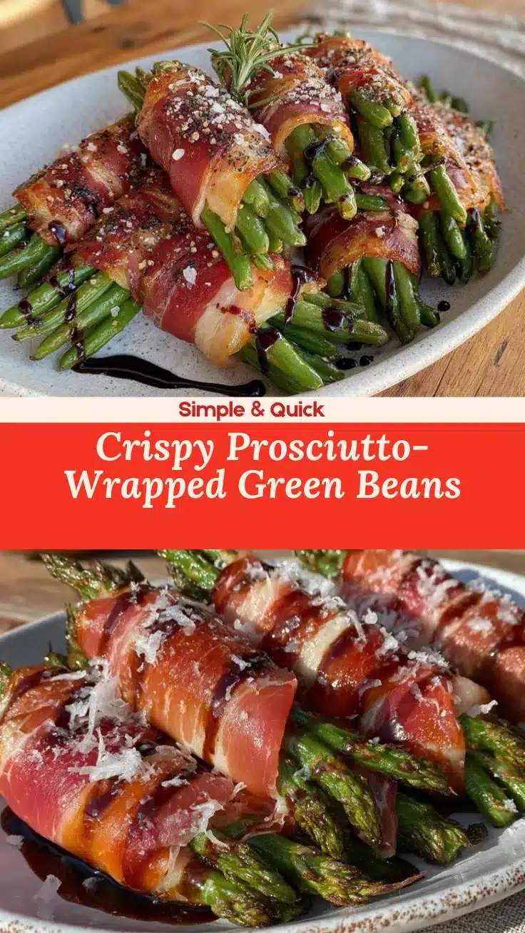 prosciutto-wrapped green beans recipe
