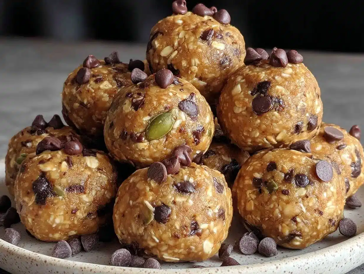 pumpkin protein energy balls preparation steps