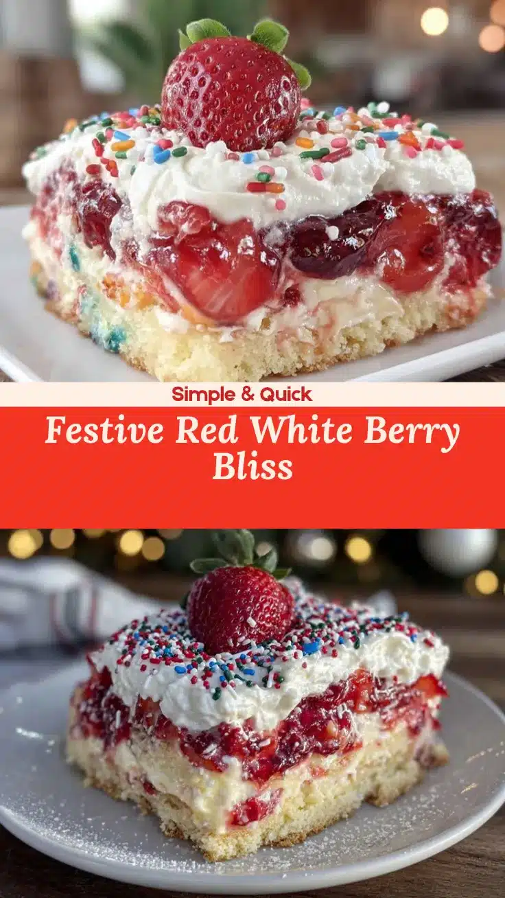 red white and berry dessert recipe