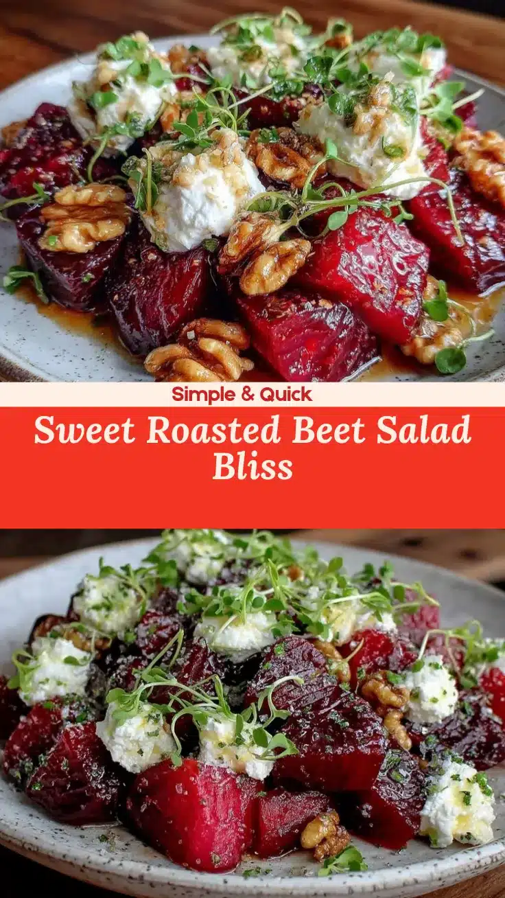 roasted beet salad recipe
