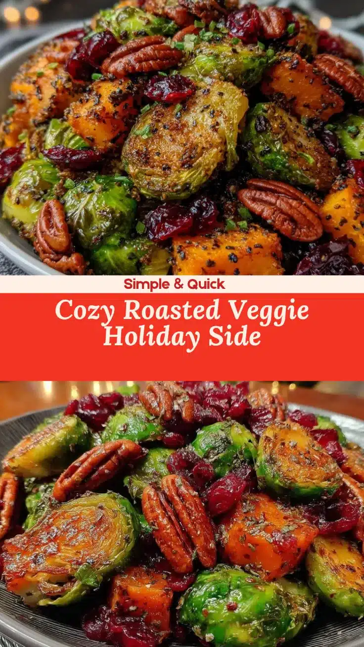 roasted butternut squash and Brussels sprouts recipe