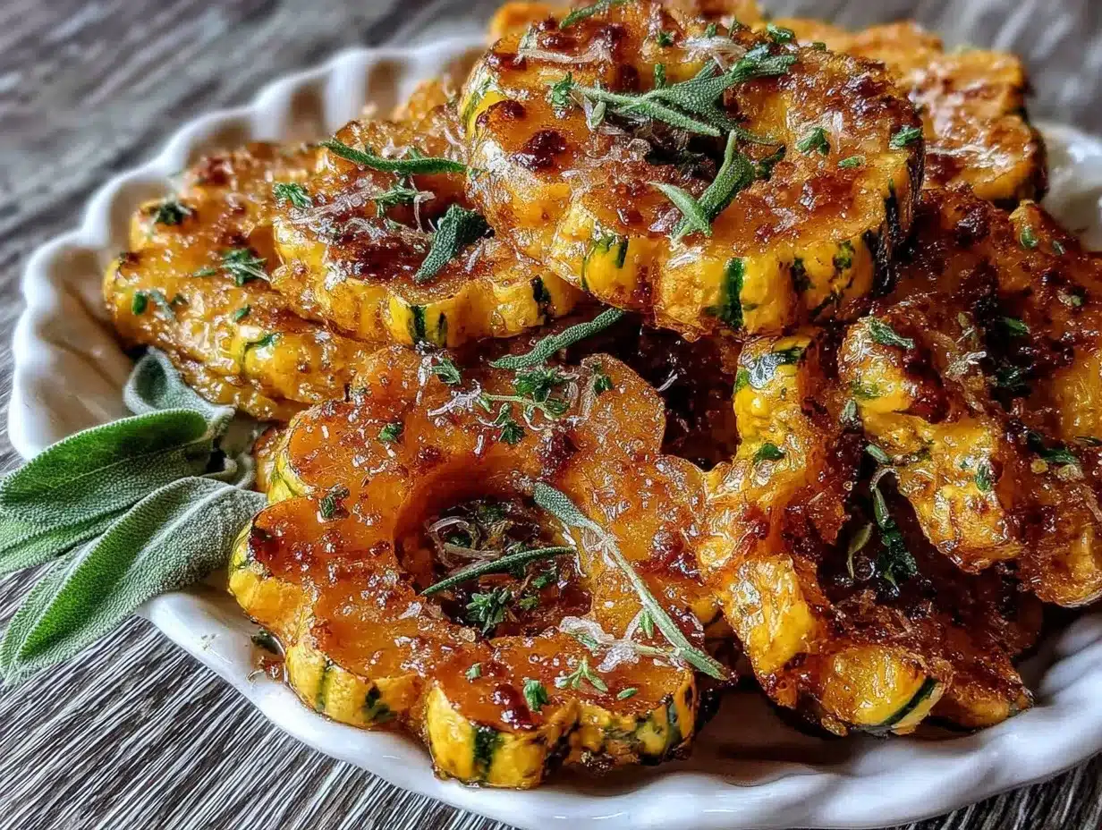 roasted delicata squash recipe preparation steps