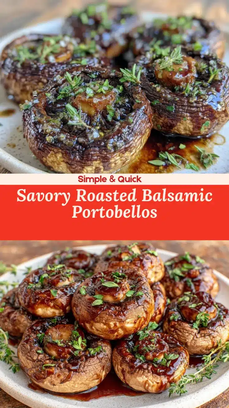 roasted portobello mushrooms recipe