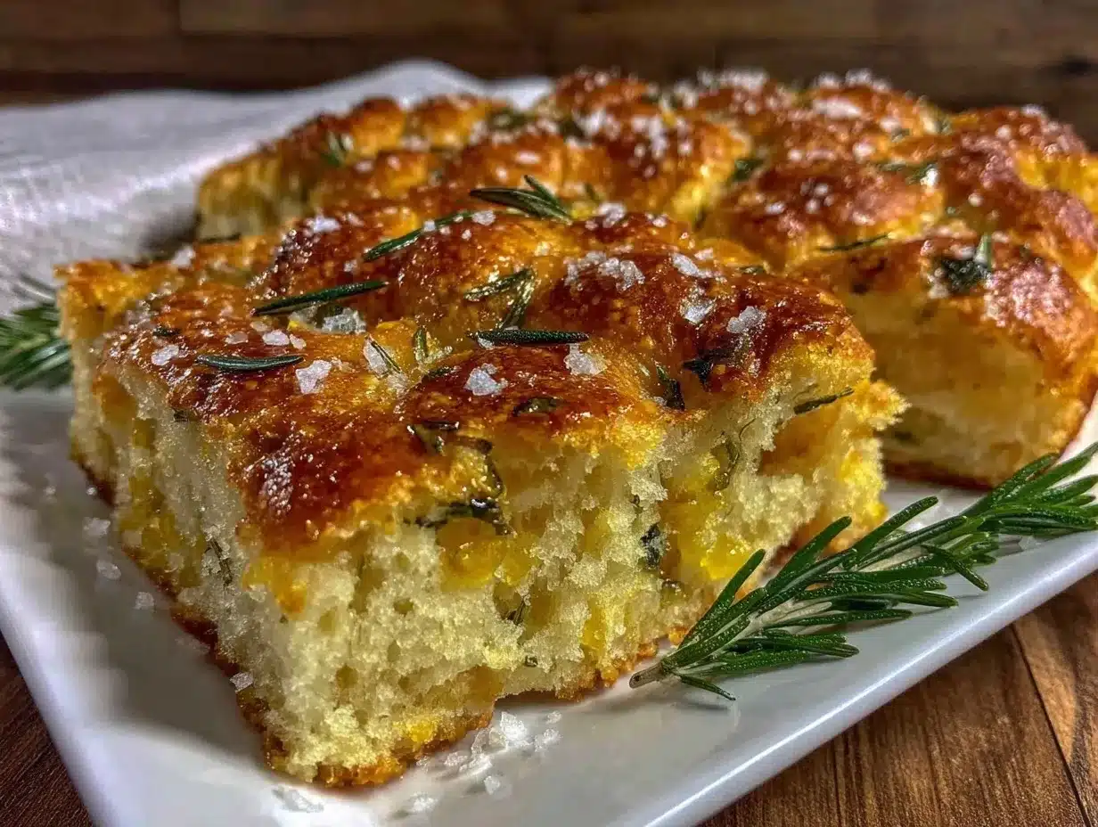 rosemary focaccia recipe preparation steps