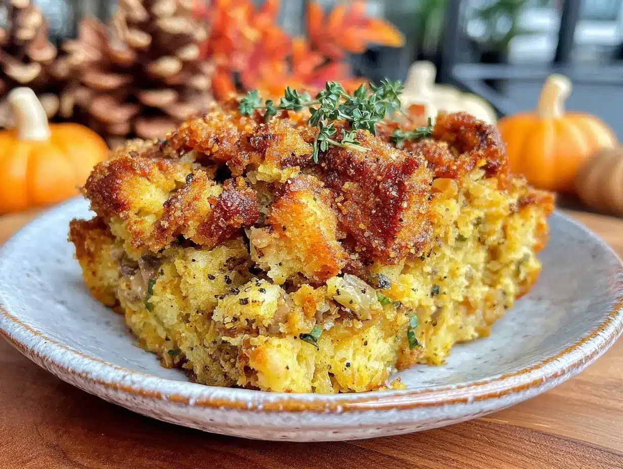 southern oyster stuffing recipe preparation steps