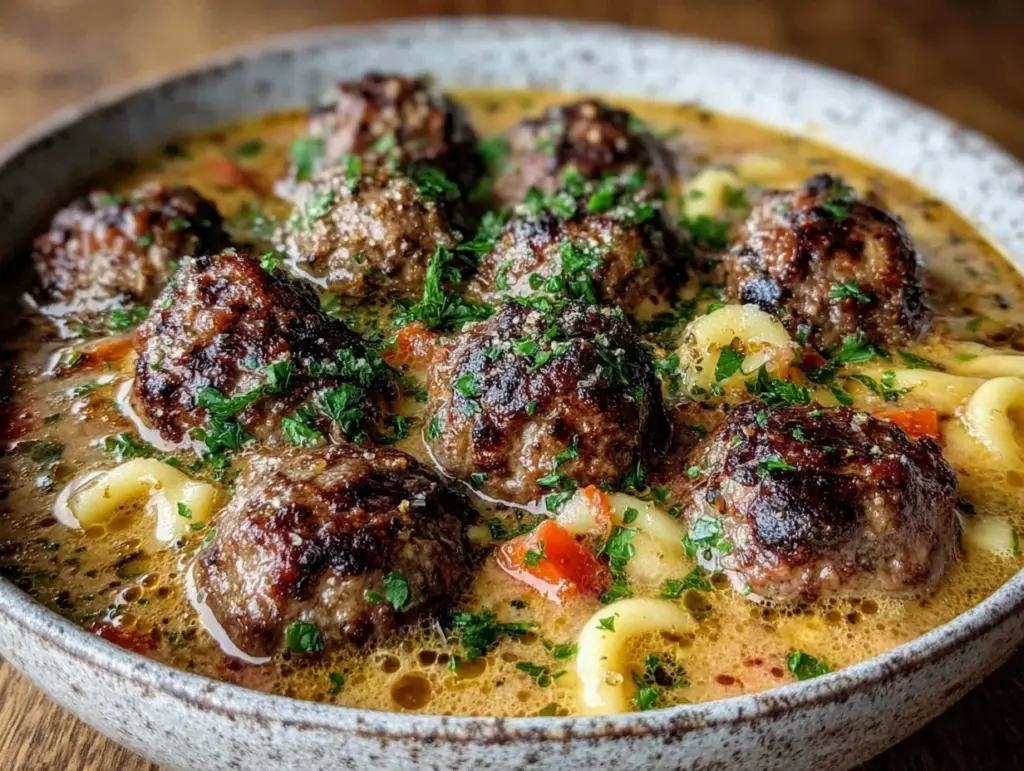 Swedish Meatball Soup - featured image