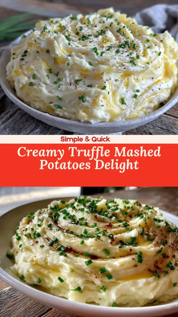 truffle mashed potatoes recipe
