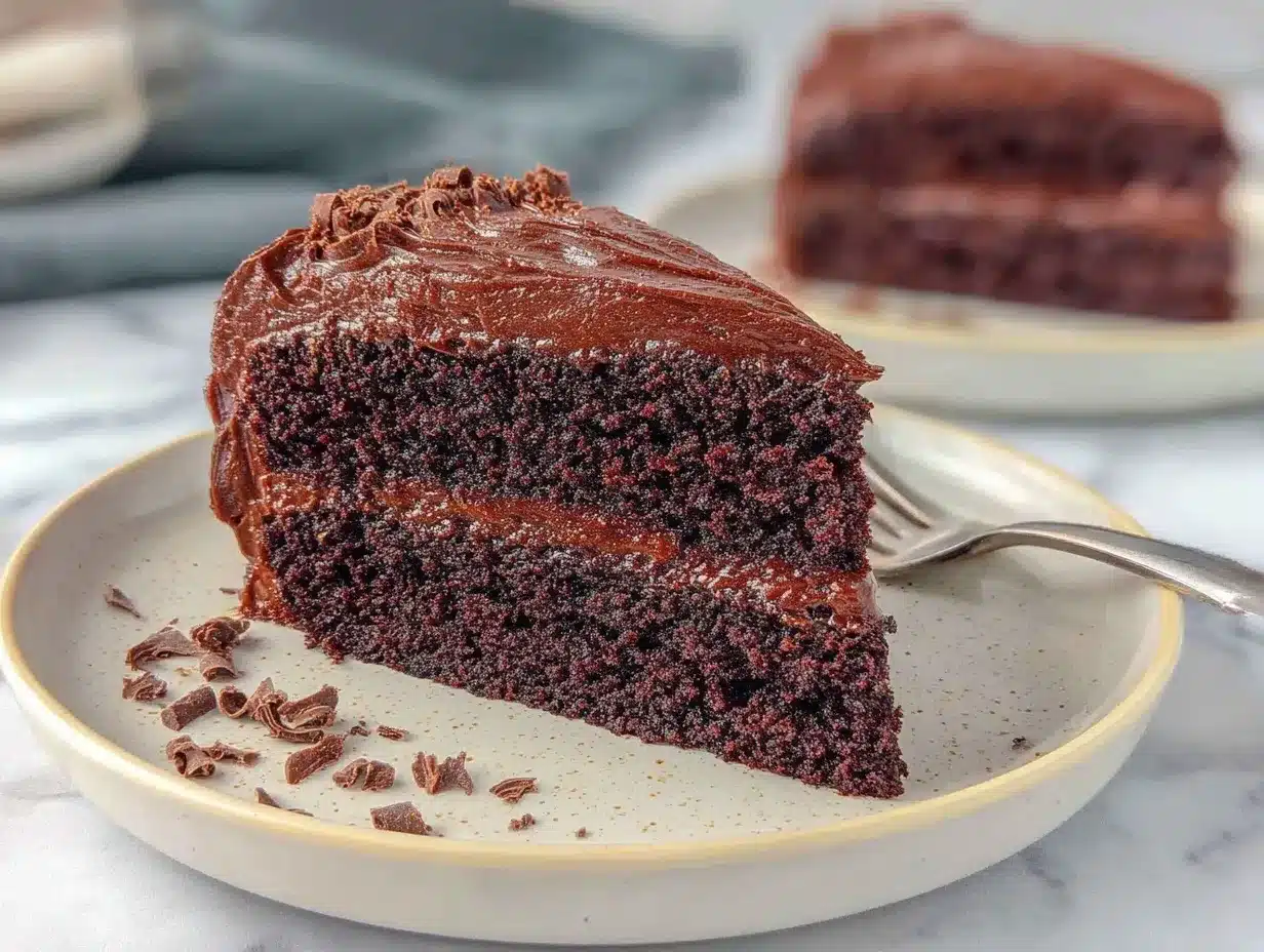 vegan chocolate cake preparation steps