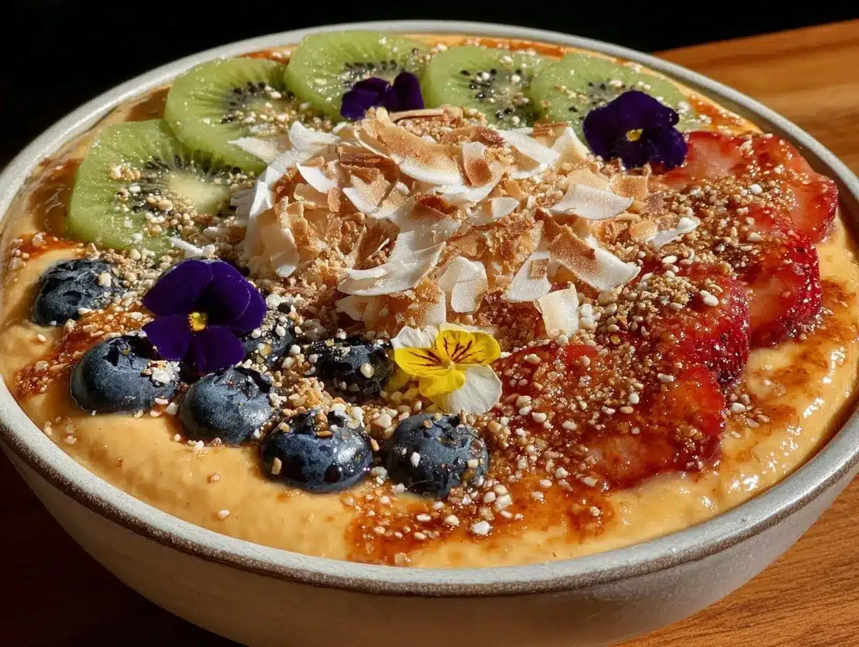 anti-inflammatory smoothie bowl preparation steps