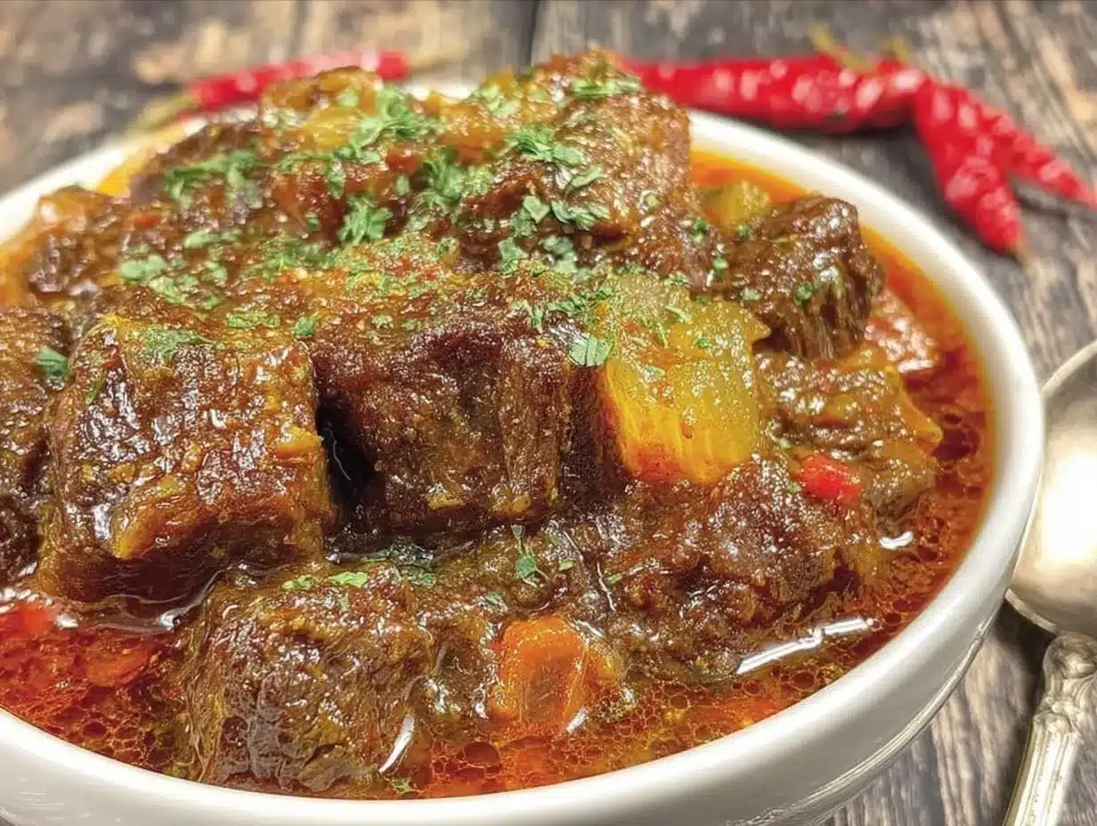 authentic Hungarian goulash recipe preparation steps