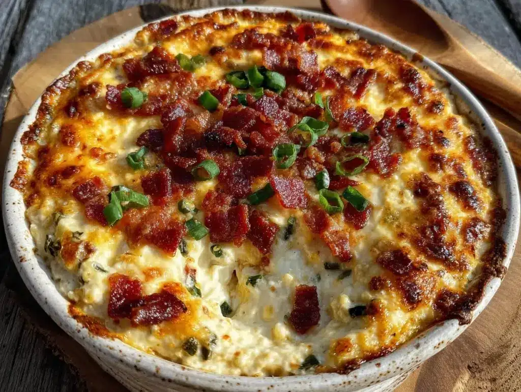 bacon jalapeno popper dip - featured image