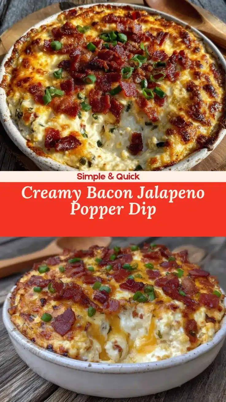 bacon jalapeno popper dip recipe