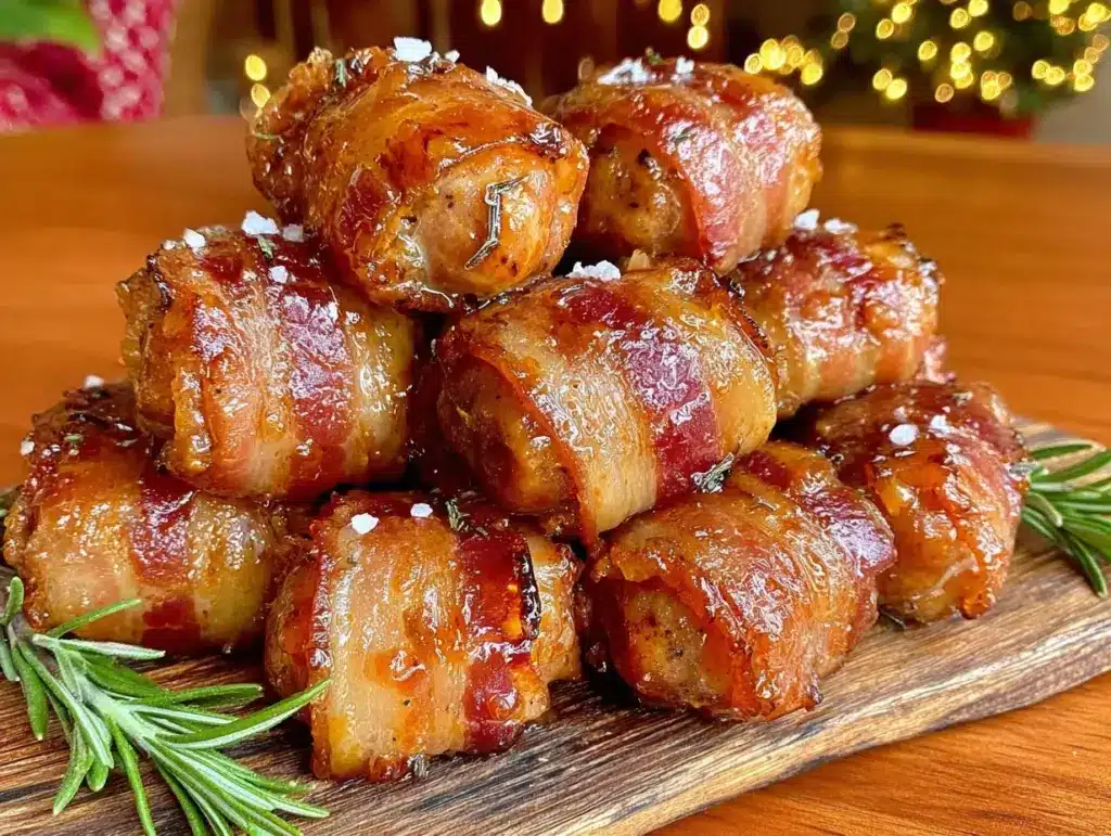 bacon wrapped little smokies - featured image