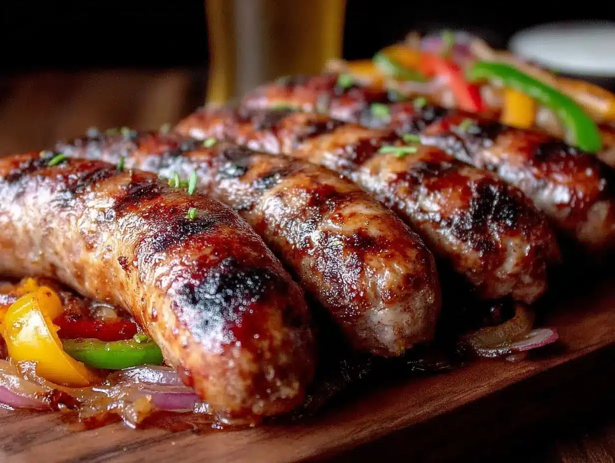 beer brat boil and grill recipe preparation steps