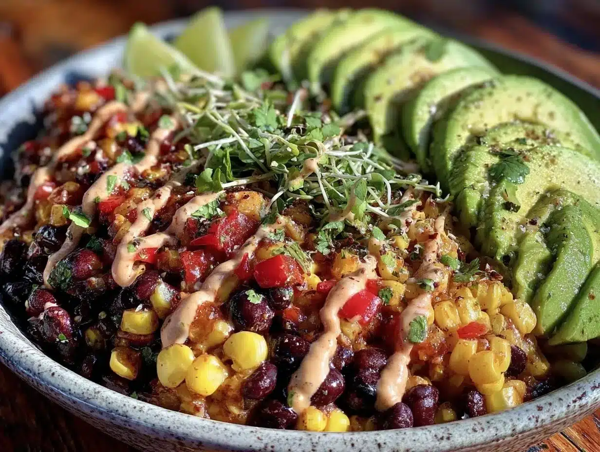 black bean corn mix preparation steps