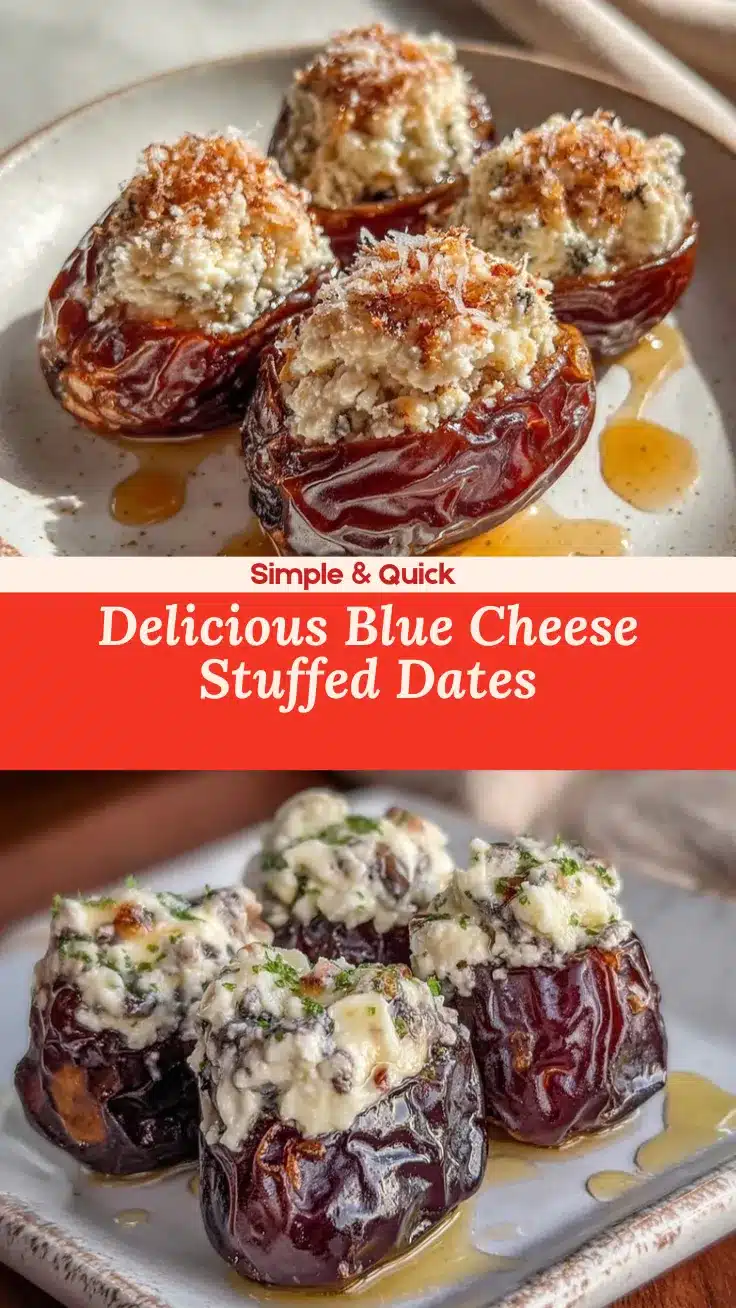 blue cheese stuffed dates recipe