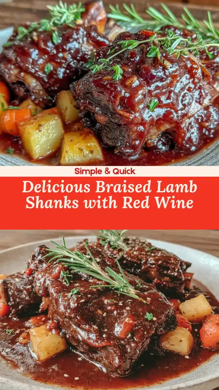 braised lamb shanks recipe