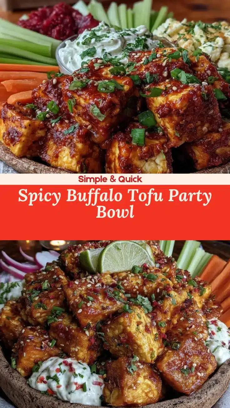buffalo party bowl recipe