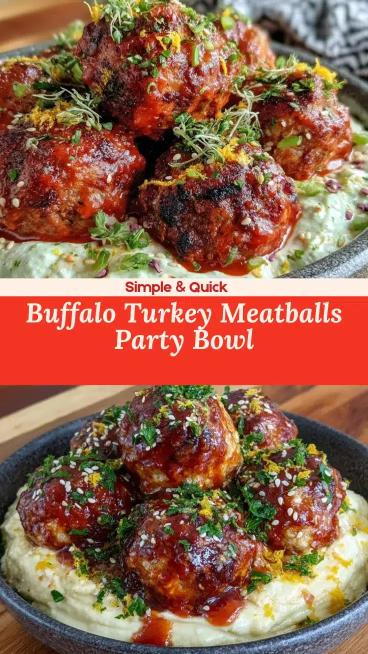 buffalo turkey meatballs recipe