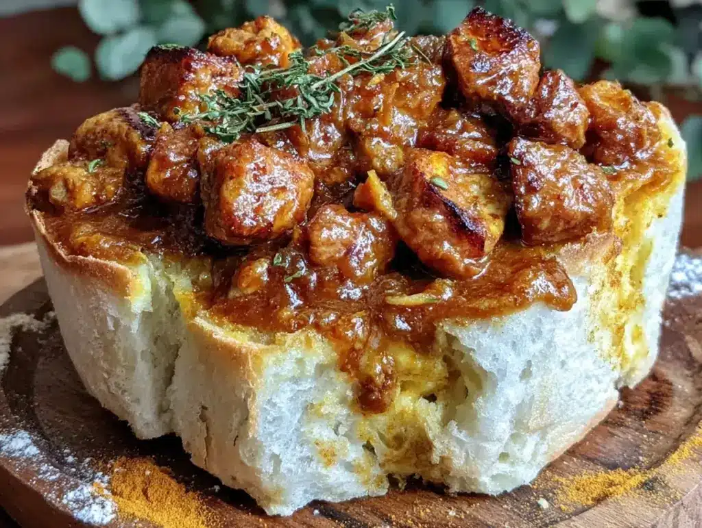 bunny chow recipe - featured image