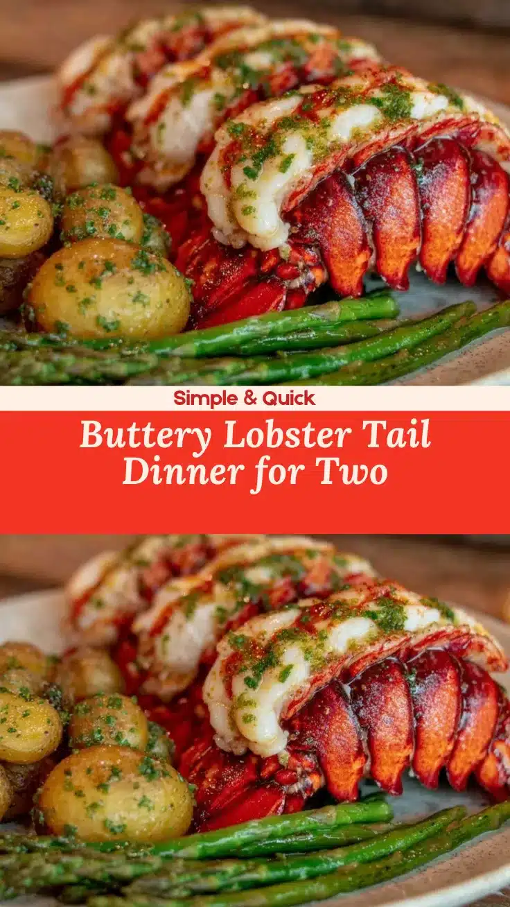 buttery lobster tail dinner recipe
