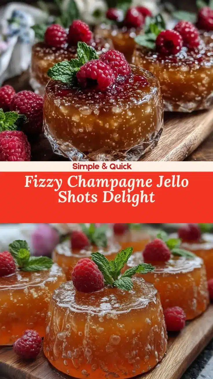 champagne jello shots recipe