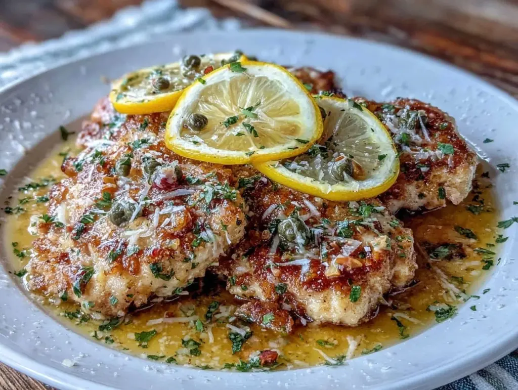 chicken piccata recipe - featured image