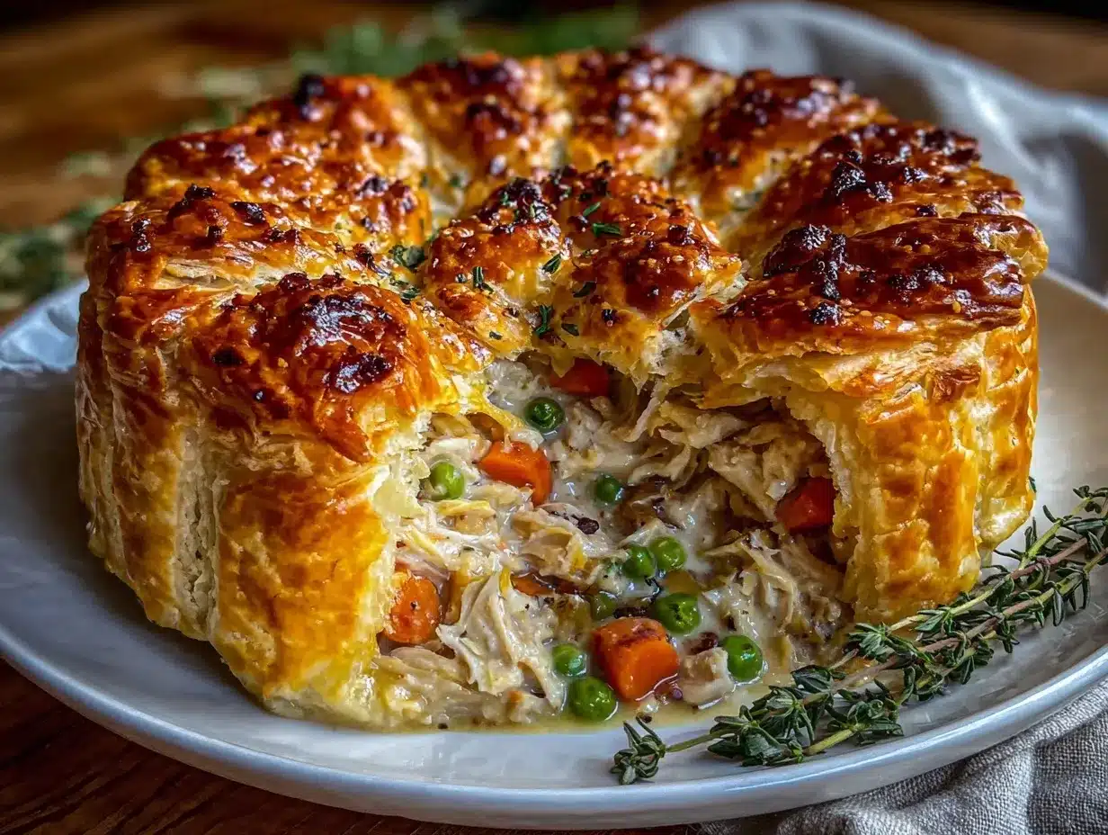 chicken pot pie recipe preparation steps