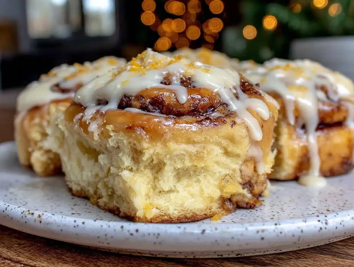 christmas morning cinnamon rolls preparation steps