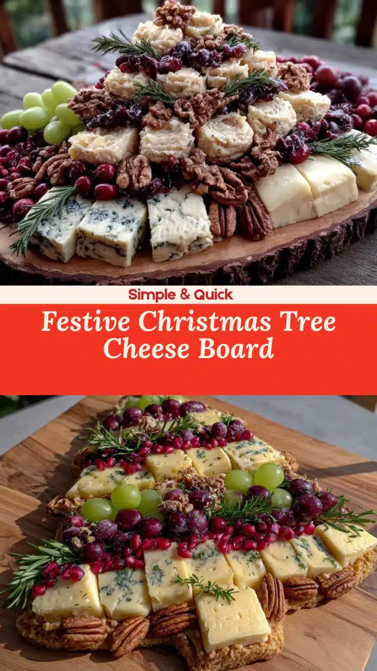 christmas tree cheese board recipe