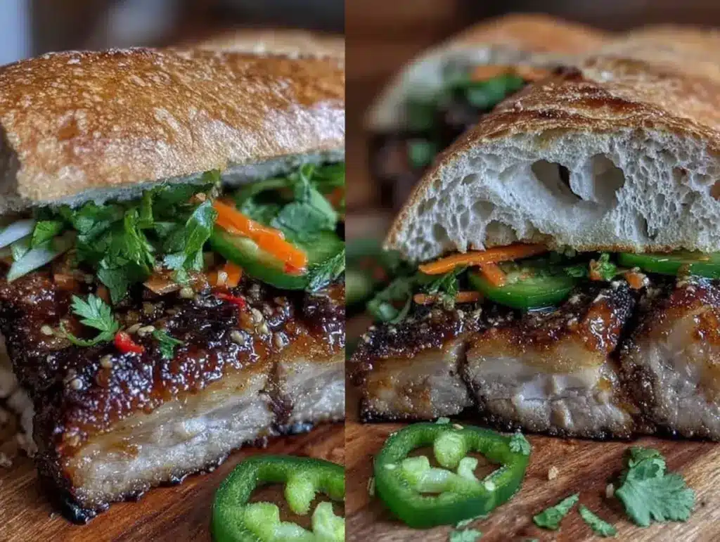 classic banh mi sandwich recipe - featured image