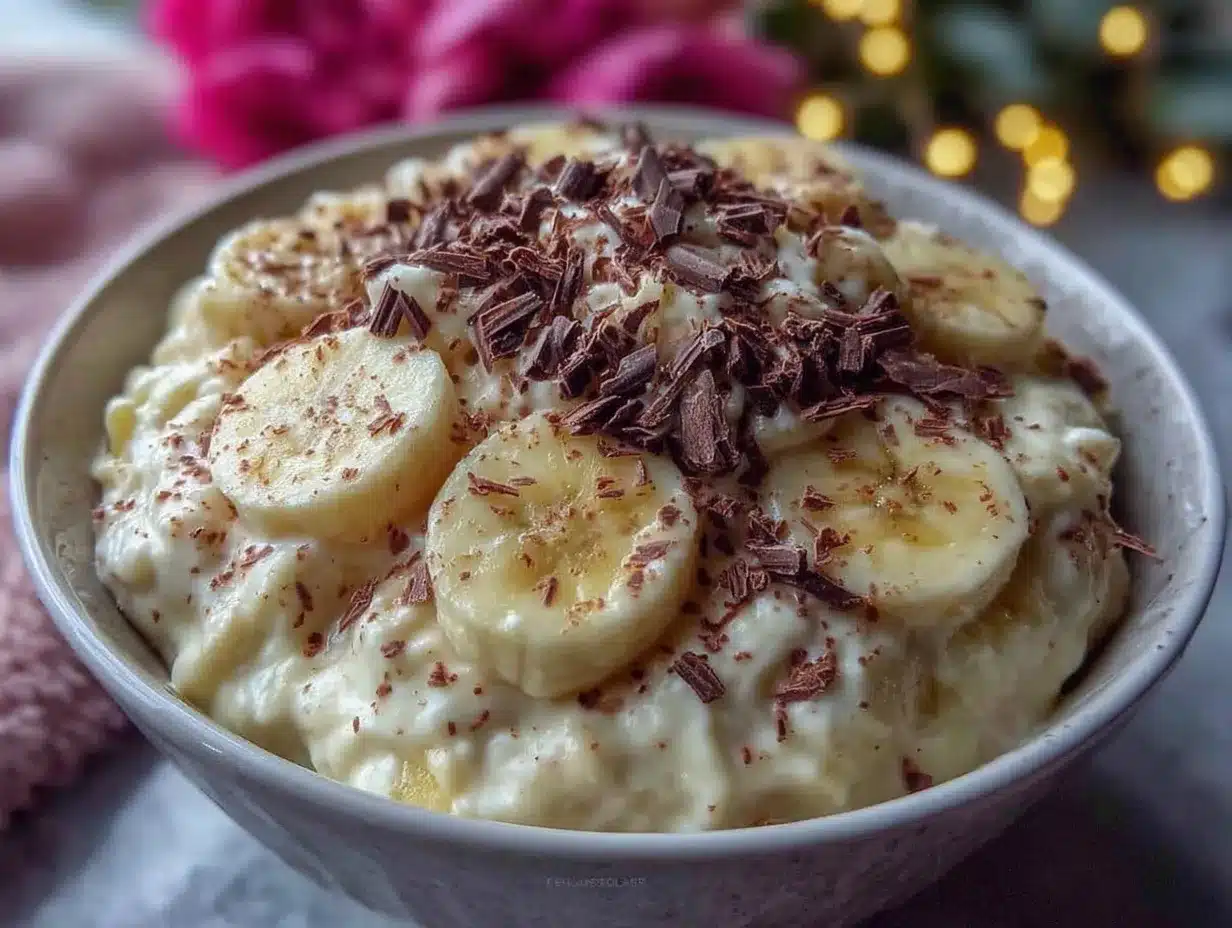 cottage cheese bowl with banana dark chocolate preparation steps
