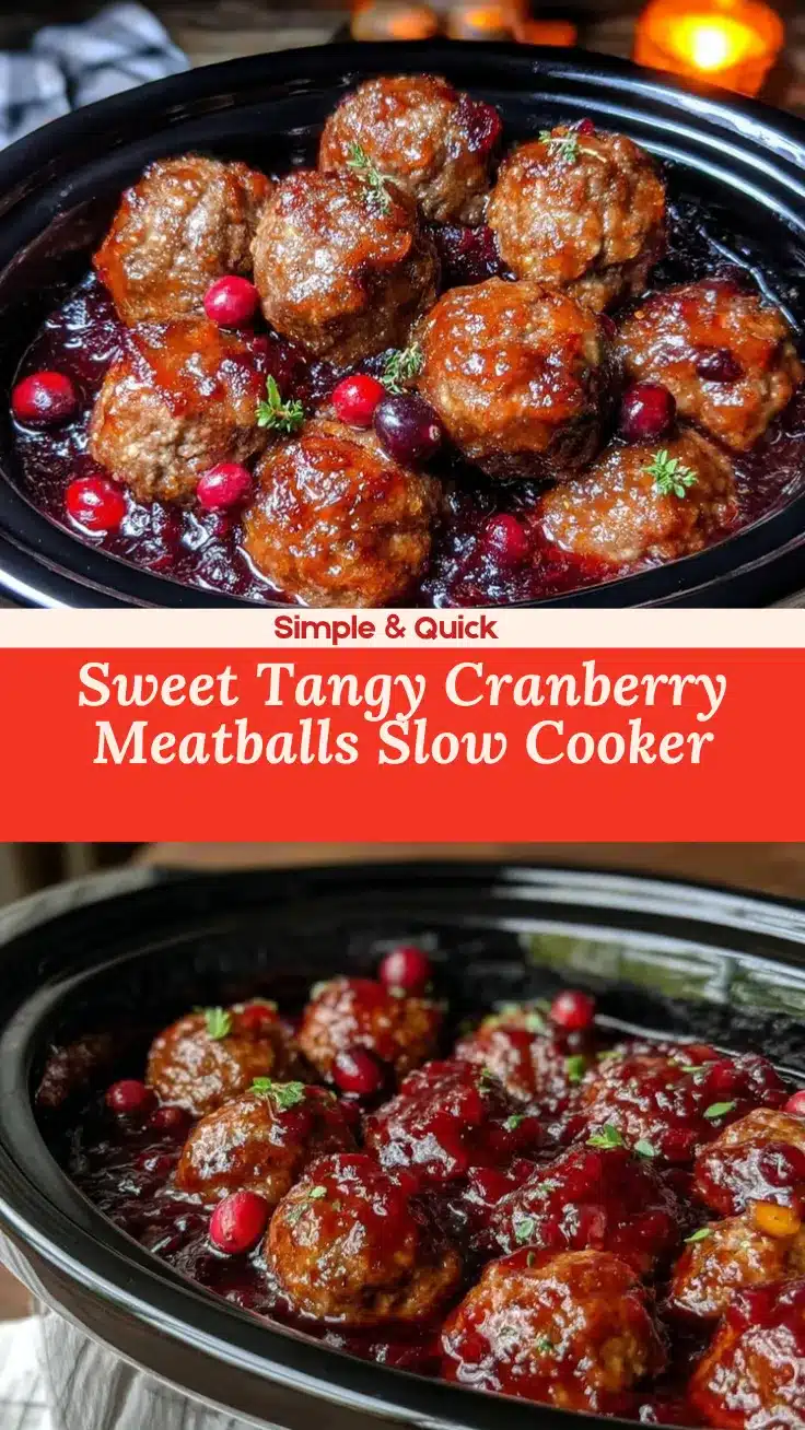 cranberry meatballs slow cooker recipe recipe