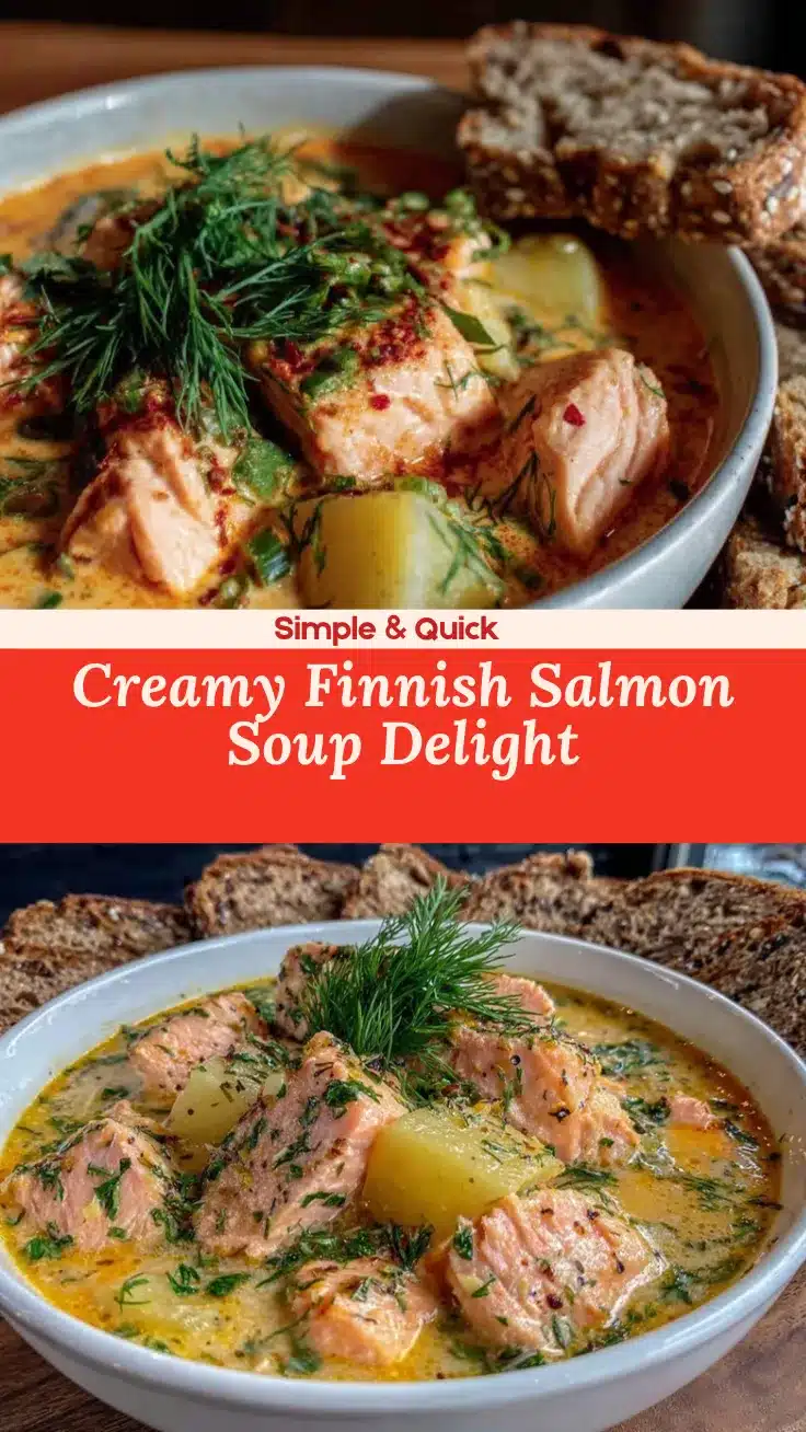 creamy finnish salmon soup recipe