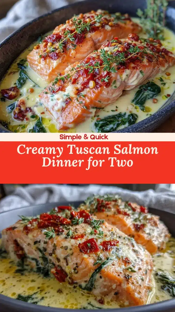 creamy tuscan salmon recipe
