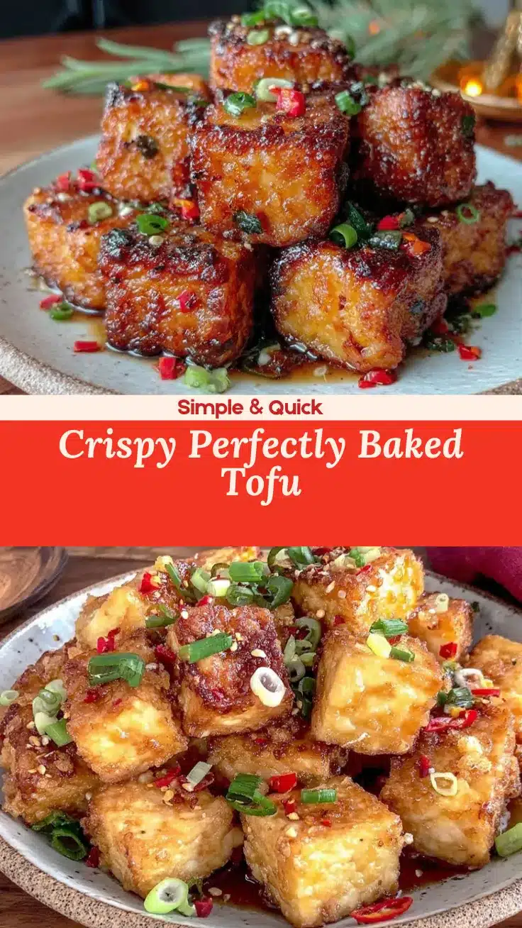 crispy baked tofu recipe