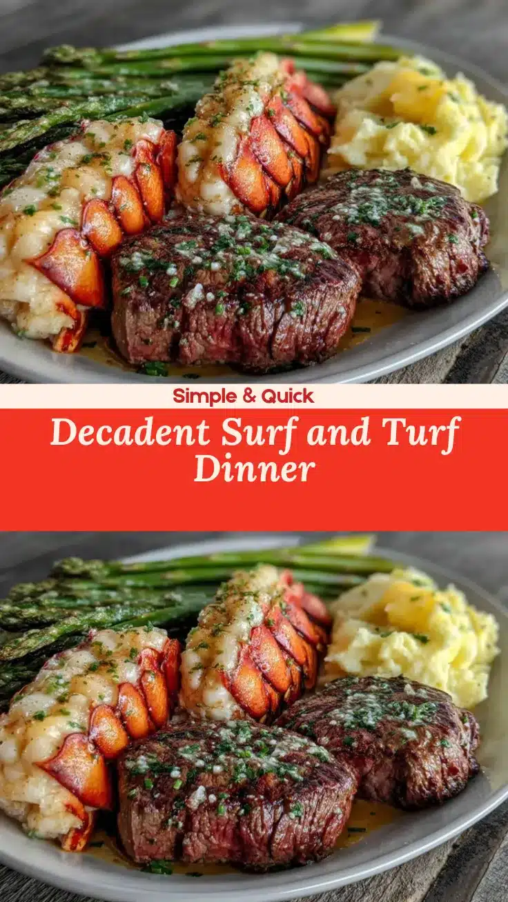 decadent surf and turf for two recipe