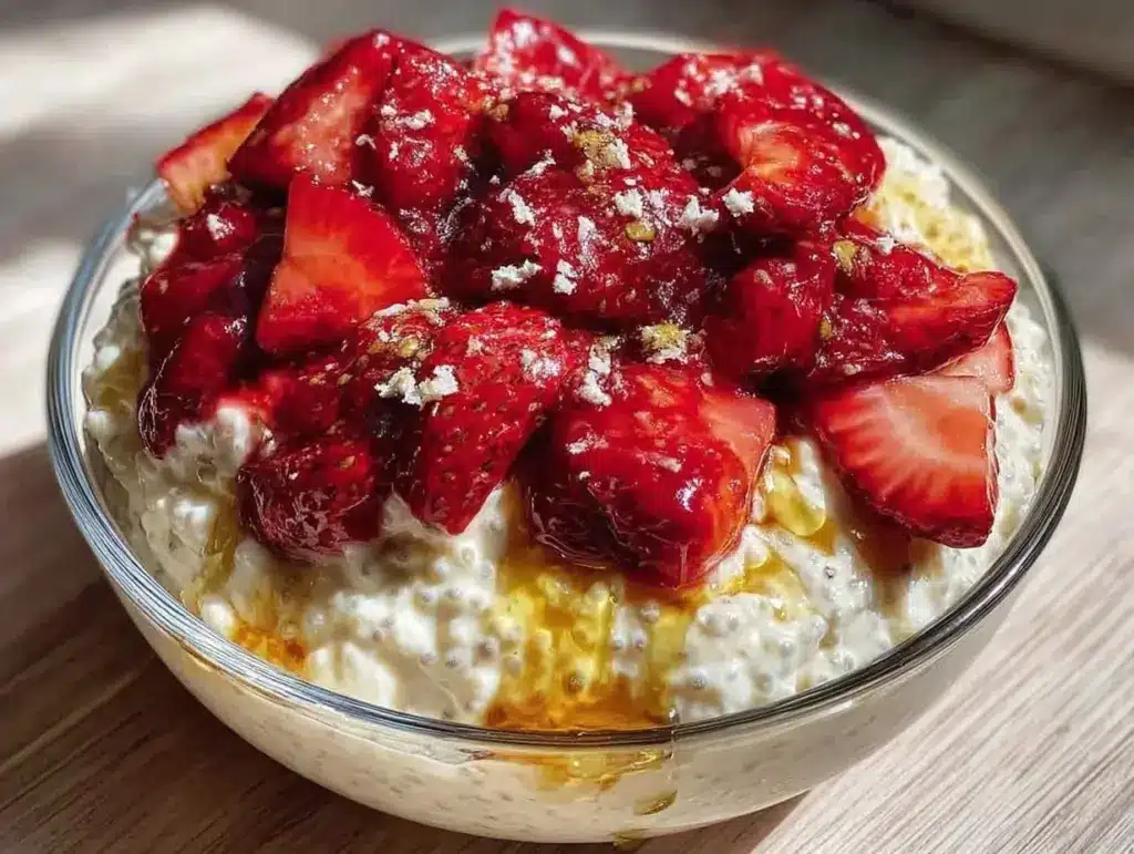 decadent valentines treats chia pudding bowl - featured image