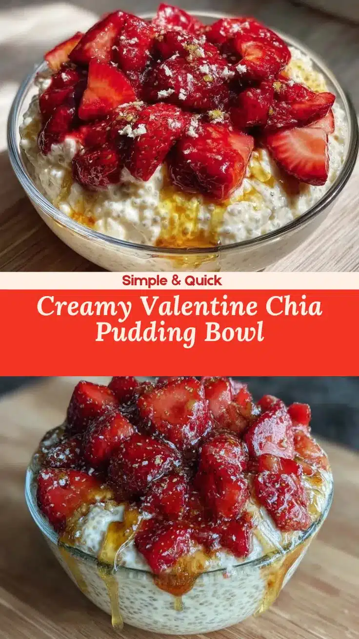 decadent valentines treats chia pudding bowl recipe