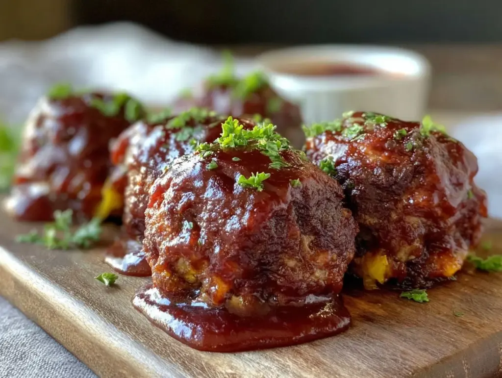 foil packet bbq meatballs - featured image