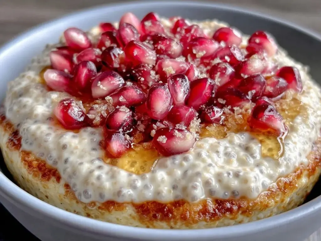 football desserts chia pudding bowl - featured image