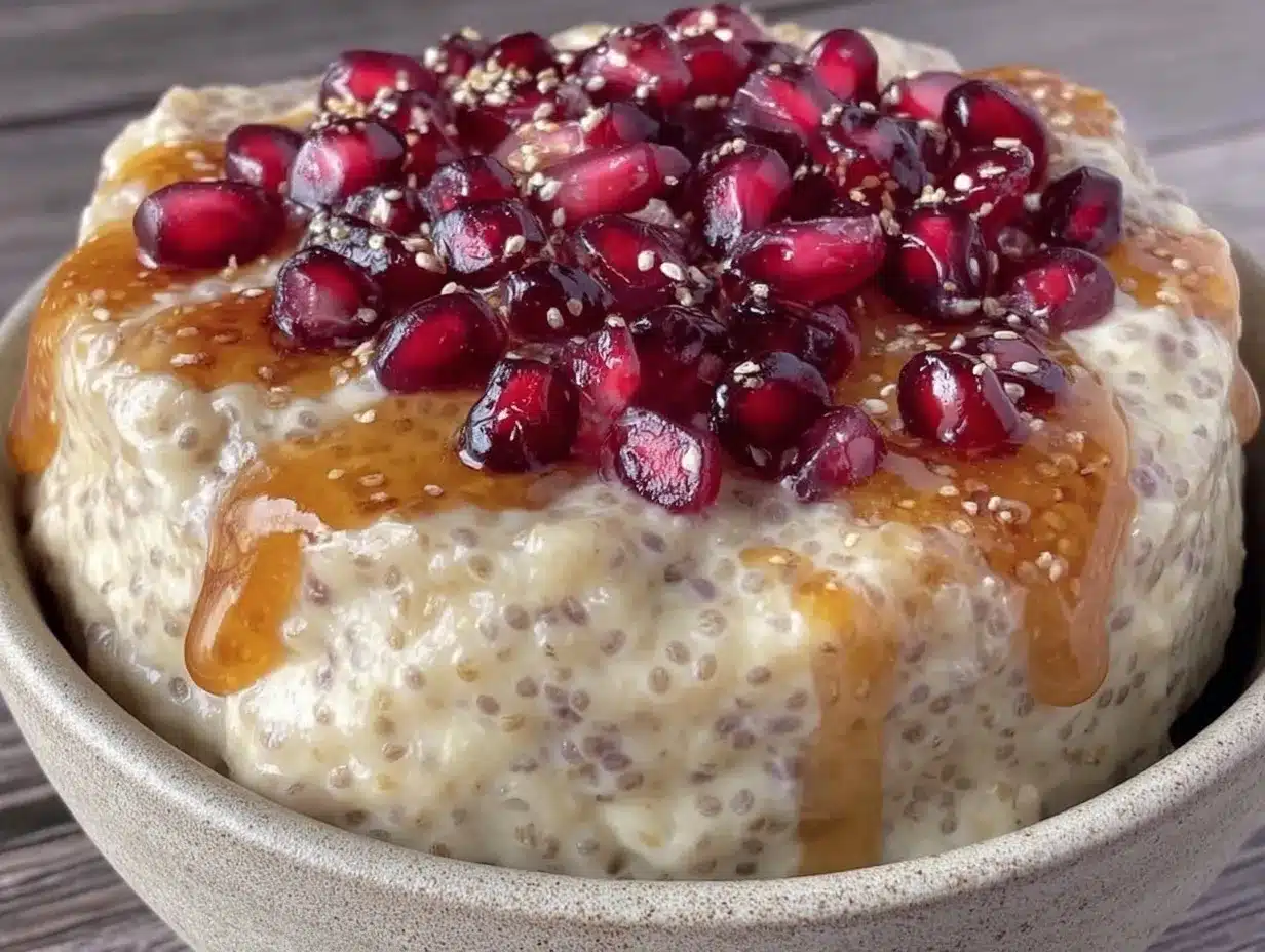 football desserts chia pudding bowl preparation steps