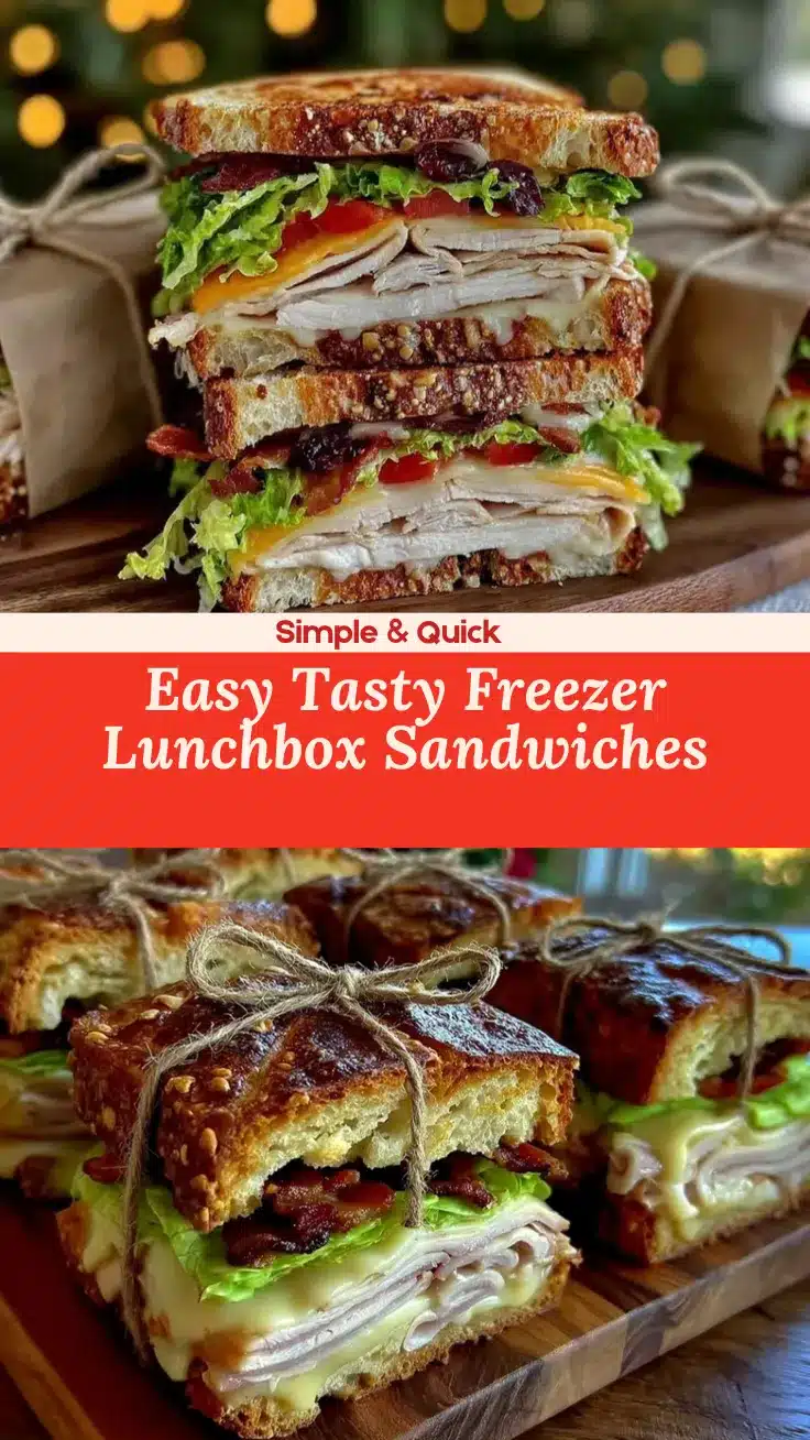 freezer-friendly lunchbox sandwiches recipe