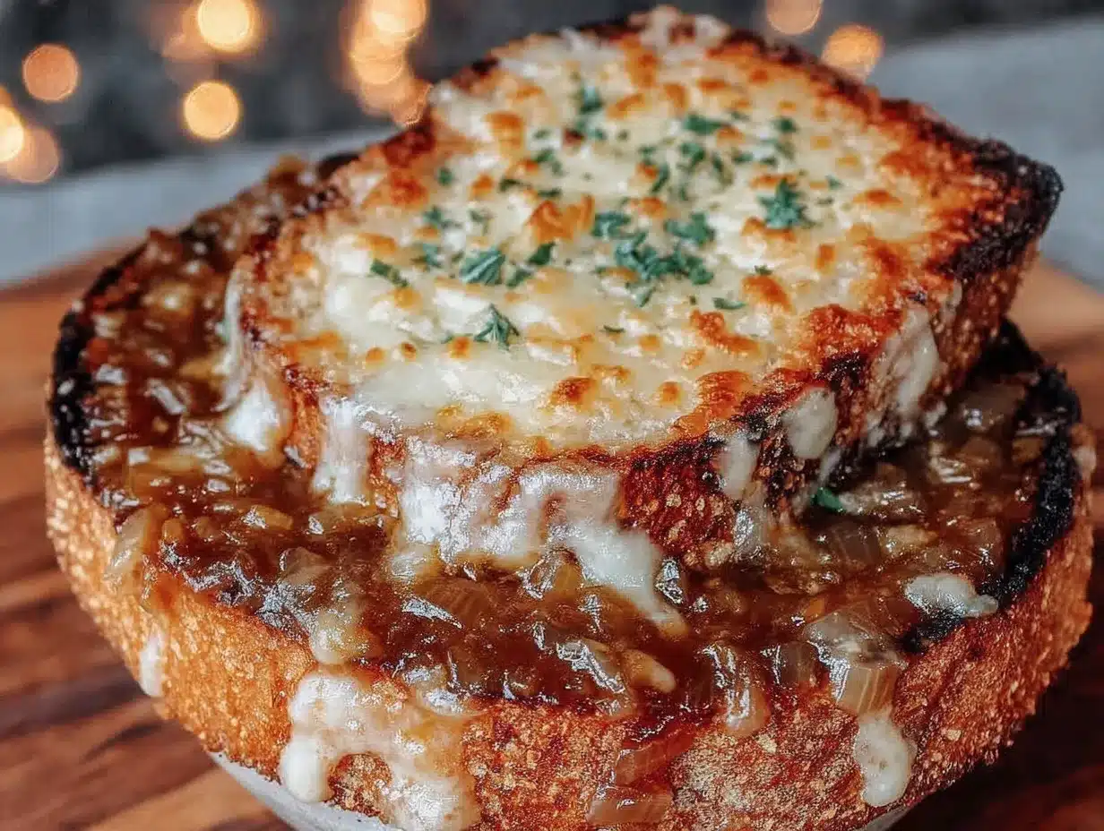 French onion soup recipe preparation steps